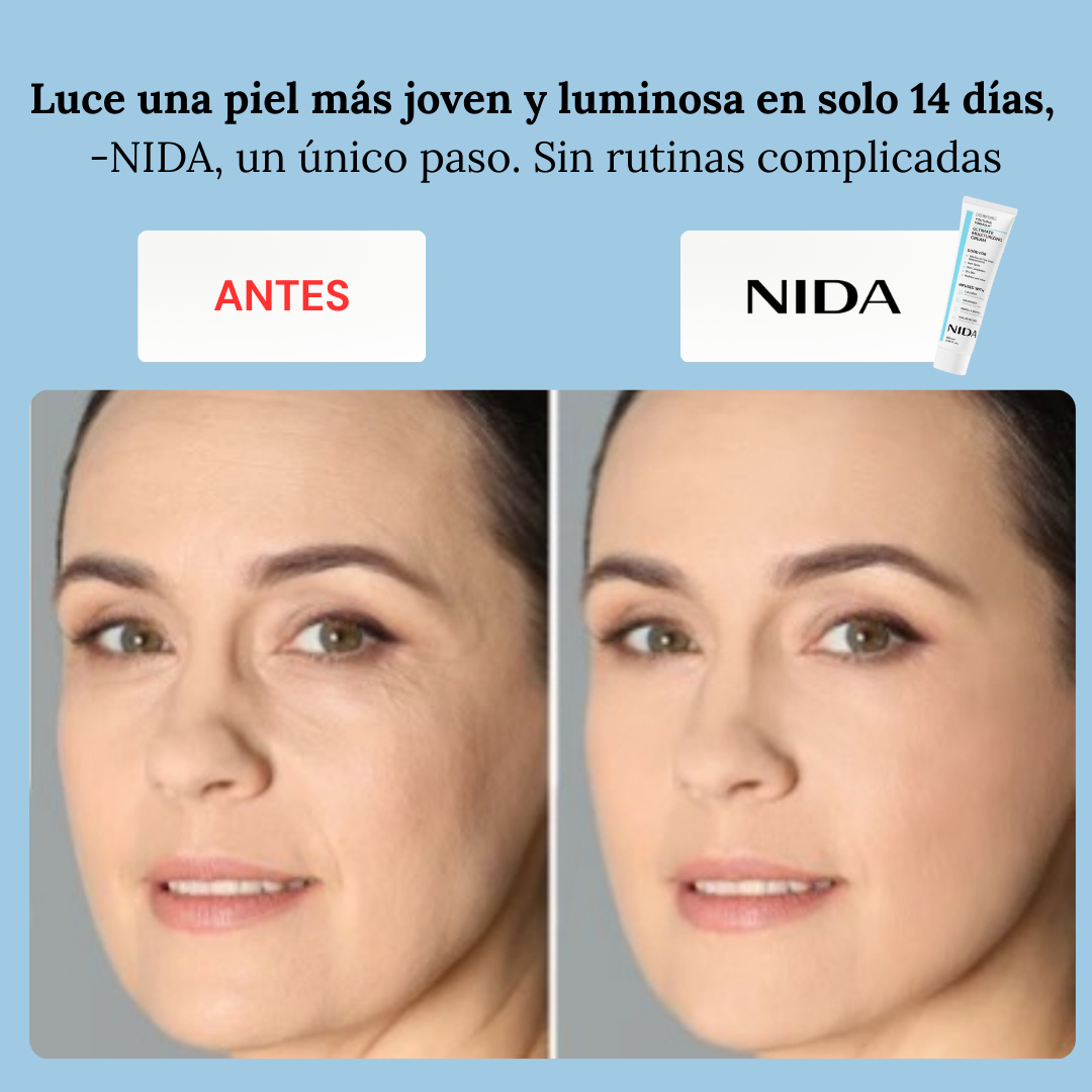 Crema Hidratación Profunda, Adiós a las Arrugas -NIDA™