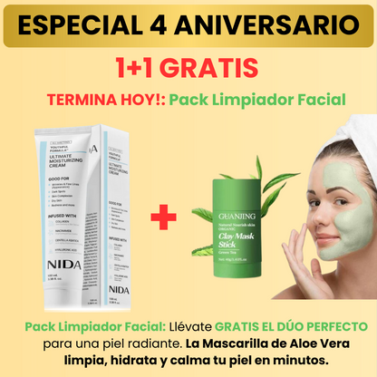 Crema Hidratación Profunda, Adiós a las Arrugas -NIDA™